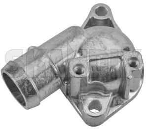 Thermostat housing 55557322 (1048015) - Saab 9-3 (-2003), 9-5 (-2010), 900 (1994-), 9000 - thermostat housing Own-label 