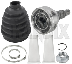 Joint kit, Drive shaft outer 93182576 (1048050) - Saab 9-3 (2003-) - axlejointkit driveaxlejointkit driveshaftheadjointkit halfaxlejointkit halfshaftjointkit headjointkit joint kit drive shaft outer Own-label axle boot clamps for nut outer stub with