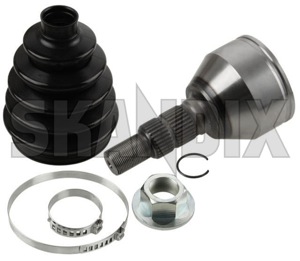 Joint kit, Drive shaft outer 93190460 (1048052) - Saab 9-3 (2003-) - axlejointkit driveaxlejointkit driveshaftheadjointkit halfaxlejointkit halfshaftjointkit headjointkit joint kit drive shaft outer Own-label axle boot clamps for nut outer stub with