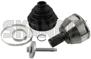 Joint kit, Drive shaft outer  (1048067) - Volvo C30, S40, V50 (2004-) - axlejointkit driveaxlejointkit driveshaftheadjointkit halfaxlejointkit halfshaftjointkit headjointkit joint kit drive shaft outer Own-label bolt boot clamps drive for outer shaft with