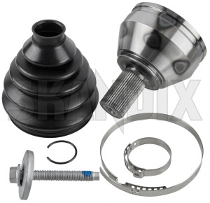 Joint kit, Drive shaft outer  (1048072) - Volvo S60, V60 (2011-2018), S80 (2007-), V70 (2008-) - axlejointkit driveaxlejointkit driveshaftheadjointkit halfaxlejointkit halfshaftjointkit headjointkit joint kit drive shaft outer Own-label bolt bolt  boot clamps drive outer ring sensor shaft with without