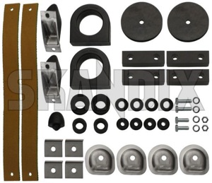 Bushing, Suspension Rear axle Kit for both sides  (1048214) - Volvo PV - bushing suspension rear axle kit for both sides bushings chassis Own-label axle both drivers for kit left passengers rear rearaxle rearaxledifferential right side sides spicer spiceraxle spicerdifferential spicerrearaxle spicerrearaxledifferential system