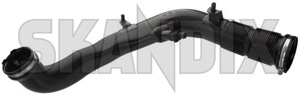 Air intake hose 30741210 (1048594) - Volvo C30, C70 (2006-), S40, V50 (2004-) - air intake hose air supply fresh air pipe Genuine breather breathing connector crankcase element engine fitting for heated nipples pcv ptc ptcelement stud ventilation with