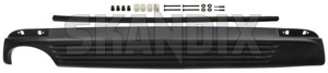 Heckschürzeneinsatz 32025847 (1048702) - Saab 9-3 (2003-) - 93 93 9 3 heckschuerzeneinsatz Original einem endrohr fahrzeuge fuer mit