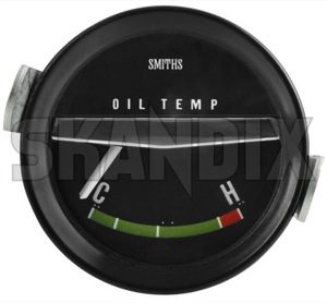 Gauge, oil temperature 682162 (1048707) - Volvo P1800, P1800ES - 1800e additional display additional instrument control indicator gauge oil temperature gt instrument p1800e Own-label english exchange part part part  refurbished used