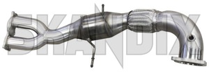 Catalytic converter  (1048749) - Volvo S60 (2011-2018), V60 (2011-2018) - catalyst catalytic converter catalytic convertor ferrita Ferrita 76,2 762 76 2 76,2 762mm 76 2mm certificate compulsory downpipe in integrated mm part racing registration roadworthy stainless steel without