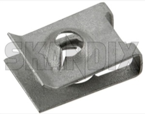 Sheet nut 4,8 mm 92151850 (1049271) - Saab universal - nuts plate nuts sheet nut 4 8 mm sheet nut 48 mm sheetmetal nuts sheet metal nuts Genuine 4,8 48 4 8 mm