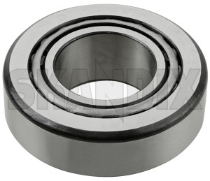 Bearing, Differential Tapper roller bearing Drive pinion 183840 (1049506) - Volvo 120 130, 140, 200, 700, P1800, P1800ES, PV - 1800e bearing differential tapper roller bearing drive pinion p1800e Own-label axle bearing drive m1030 m27 m30 pinion rear rearaxle rearaxledifferential roller spicer spiceraxle spicerdifferential spicerrearaxle spicerrearaxledifferential system tapper