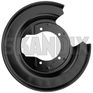 SKANDIX Shop Volvo Ersatzteile: Spritzblech, Bremsscheibe links Hinterachse  9157666 (1049580)