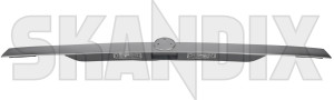 Handle, Tailgate/ Bootlid 12783832 (1049618) - Saab 9-3 (2003-) - bootlid handle tailgate bootlid handle tailgatebootlid hatchback liftgate trunklid Genuine integrated licence light plate titanium with