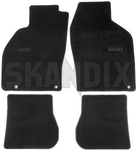 Floor accessory mats Textile black consists of 4 pieces 32016227 (1049948) - Saab 9-3 (-2003) - floor accessory mats textile black consists of 4 pieces Genuine 4 black cloth consists drive fabric fleece for four hand left lefthand left hand lefthanddrive lhd of pieces textile vehicles woven