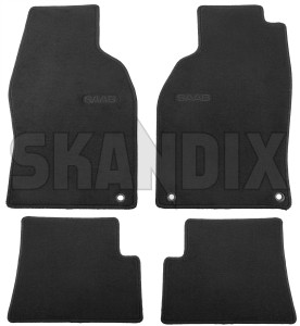 Floor accessory mats Textile black consists of 4 pieces 32016228 (1049949) - Saab 9-3 (-2003) - floor accessory mats textile black consists of 4 pieces Genuine 4 black cloth consists drive fabric fleece for four hand left lefthand left hand lefthanddrive lhd of pieces textile vehicles woven