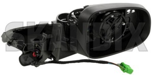Outside mirror right 31402631 (1049955) - Volvo S60, V60 (2011-2018) - outside mirror right Genuine    8d01 actuator adjustment blind blis c101 cap cover covering drive electric electronically foldable for glass hand heatable indicator information le02 left lefthand left hand lefthanddrive lhd light memory mirror not right spot system vehicles with without