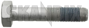 Central bolt 30725216 (1049962) - Volvo C30, C70 (2006-), S40, V50 (2004-), S80 (2007-), V70 (2008-) - belt pulley bolts central bolt crankshaft center screws dampener vibration dampers screws Genuine belt bolt crankshaft do more not once part pulley pulley  stretch than use