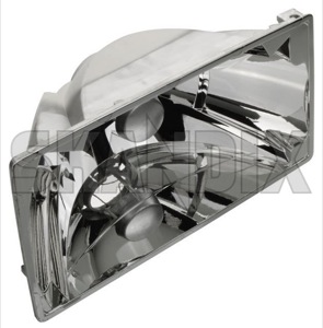 Reflector, Headlight left 3534187 (1050007) - Volvo 700 - reflector headlight left Genuine left