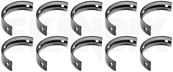 Main bearings shells, Crankshaft Standard Kit (1050072) - Saab 99 - Keywords: crankshaftbearing main bearings shells crankshaft standard kit mainbearings Own-label kit standard