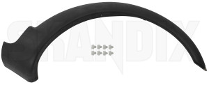 Fender attachment front right grey 30655855 (1050171) - Volvo XC70 (2001-2007) - broadening butt edge fender attachment front right grey fender flares mudguard molding mudguards trims wheel arch edges wheel arch trims wheel rails wheel trims wheelarch Genuine front grey material plastic right synthetic