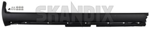 Side Skirt right 30698371 (1050175) - Volvo XC70 (2001-2007) - side skirt right trim moulding sill plate trim moulding  sill plate Genuine grey right