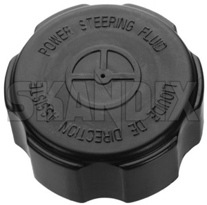 Cap, Reservoir Power Steering Oil 30741537 (1050329) - Volvo C30, C70 (2006-), S40, V50 (2004-), S60 (2011-2018), S60 CC (-2018), S80 (2007-), V60 (2011-2018), V60 CC (-2018), V70 (2008-), XC60 (-2017), XC70 (2008-) - cap hydaulic pump steering system cap  hydaulic pump steering system cap reservoir power steering oil Genuine 