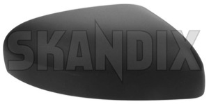 Cover cap, Outside mirror right dark grey 30642746 (1050506) - Volvo XC70 (2001-2007) - cover cap outside mirror right dark grey mirrorblinds mirrorcovers Genuine dark electronically foldable grey not paintable right