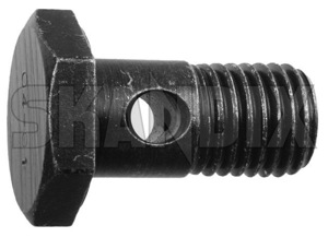 Hollow screw Crankcase breathing 31325709 (1050713) - Volvo S60 (-2009), S80 (-2006), V70 P26, XC70 (2001-2007), XC90 (-2014) - hollow screw crankcase breathing Genuine breathing crankcase