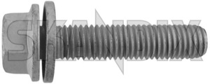 Bolt, Wheel bearing 11570675 (1050773) - Saab 9-3 (2003-), 9-5 (2010-), 9-5 (-2010) - bolt wheel bearing Genuine axle front locking needed screw