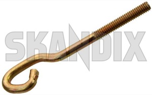 Lock lever 663889 (1050792) - Volvo 120 130 - bar connecting rod lock lever lock link lockcylinder link Genuine for lid trunk