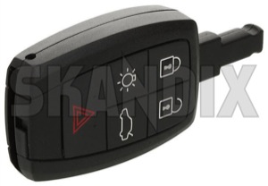 Remote control, Locking system 31252732 (1050858) - Volvo C30, C70 (2006-), S40, V50 (2004-) - electronic lock key keyless entry system lock remote central locking remote control locking system rke rks Genuine activated battery be by electronics for handheld hand held keyless locking must only software system transmitter vehicles with without