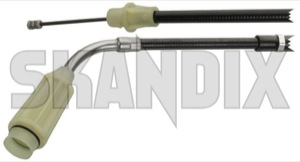 Cable, Park brake right rear Section 31265830 (1050896) - Volvo S80 (2007-) - brake cables cable park brake right rear section handbrake cable parking brake Own-label electrical for handbrake rear right section vehicles without
