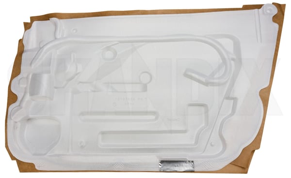 Absorber Door 12767684 (1051177) - Saab 9-3 (2003-) - ОЕ-Numbers: 12785249 - Keywords: absorber door absorbers foams insulations isolations Genuine Hedin Saab Parts door drainage front right water