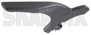 Handle, Seat adjustment for height adjustment 31369497 (1051292) - Volvo C30, S40, V50 (2004-), S60 (-2009), S60, V60, S60 CC, V60 CC (2011-2018), S80 (2007-), S80 (-2006), V40 (2013-), V40 CC, V70 P26, XC70 (2001-2007), V70, XC70 (2008-), XC60 (-2017), XC90 (-2014) - handle seat adjustment for height adjustment handles manual adjuster Genuine adjustment charcoal drive drivers for hand height left lefthand left hand lefthanddrive lhd seat seats vehicles