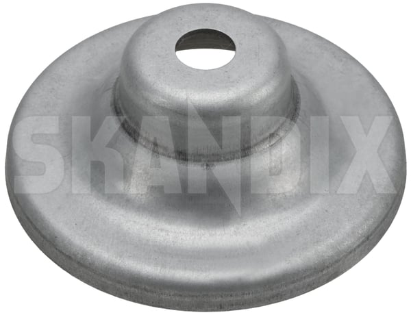 Spring cap Rear axle upper 1329879 (1051486) - Volvo 700, 900 - Keywords: spring cap rear axle upper spring disc spring seat Own-label axle rear upper