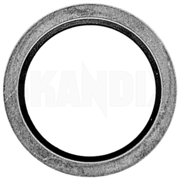 Seal, Oil inlet (Turbocharger) 8326704 (1051494) - Saab 9-5 (-2010) - Keywords: charger gasket packning seal oil inlet turbocharger seal oil inlet turbocharger supercharger turbocharger Own-label bolt hollow housing oilfilter screw seal