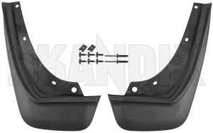 Mud flap rear Kit for both sides 30756325 (1051555) - Volvo C30 - mud flap rear kit for both sides Genuine addon add on both drive drivers except for kit left material model passengers rdesign r design rear right side sides with