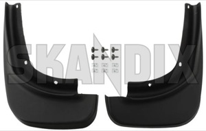 Mud flap rear Kit for both sides 30779760 (1051560) - Volvo XC60 (-2017) - mud flap rear kit for both sides Own-label both drivers for kit left passengers rear right side sides