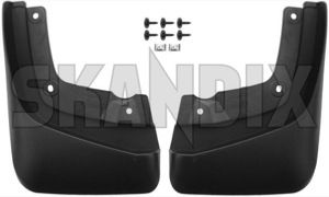 Mud flap rear Kit for both sides 8622852 (1051563) - Volvo XC90 (-2014) - mud flap rear kit for both sides Own-label both drivers for kit left passengers rear right side sides