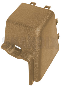 Cover, Seat mounting 3508559 (1051646) - Volvo 700, 900 - cover seat mounting Genuine beige front left seat seats