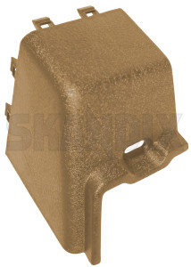 Cover, Seat mounting 3508560 (1051648) - Volvo 700, 900 - cover seat mounting Genuine beige front right seat seats