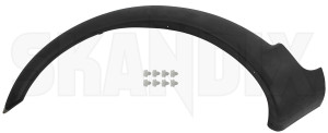 Fender attachment front left grey 30655854 (1051729) - Volvo XC70 (2001-2007) - broadening butt edge fender attachment front left grey fender flares mudguard molding mudguards trims wheel arch edges wheel arch trims wheel rails wheel trims wheelarch Genuine front grey left material plastic synthetic