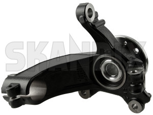 Steering knuckle Front axle right 31451327 (1051749) - Volvo S60 CC, V60 CC (-2018), XC60 (-2017), XC70 (2008-) - knuckles pivots spindles steering knuckle front axle right swivels wheel bearing carrier Genuine axle bearing front right wheel with
