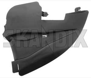 Air guide Bumper front outer left 9190497 (1051916) - Volvo S60 (-2009), V70 P26 (2001-2007) - aerofoils air baffle plates air guide bumper front outer left airfoils deflectors vanes ventilation plates wind deflector Genuine bumper front left outer