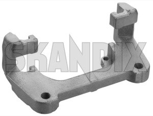 Carrier, Brake caliper fits left and right 8602900 (1051962) - Volvo S60 (-2009), V70 P26 (2001-2007), XC90 (-2014) - brake caliper bracket brakecalipercarrier carrier bracket carrier brake caliper fits left and right mounting bracket Genuine 16,5 165 16 5 16,5 165inch 16 5inch 316 316mm and axle exchange fits front inch left mm part right