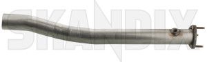 Intermediate exhaust pipe 1271456 (1052096) - Volvo 700, 900 - intermediate exhaust pipe Genuine      downpipe front silencer