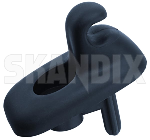Clip, Sunvisor 1386907 (1052154) - Volvo 700, 900, S90, V90 (-1998) - ОЕ-Numbers: 1297470, 1349643 - Keywords: clip sunvisor Genuine blue