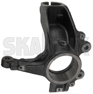 Steering knuckle Front axle right 30760281 (1052324) - Volvo C30, C70 (2006-), S40 (2004-), V50 - knuckles pivots spindles steering knuckle front axle right swivels wheel bearing carrier Genuine 21 21mm axle front mm right