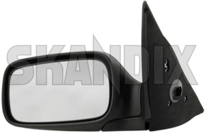 Outside mirror left 4684924 (1052746) - Saab 900 (1994-) - outside mirror left Genuine actuator adjustment angle cap cover covering electric except for glass heatable left mirror model talladega wide with