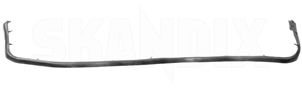 Cover, Bumper front upper 1246801 (1052758) - Volvo 200 - Keywords: cover bumper front upper skirts Genuine front rubber upper