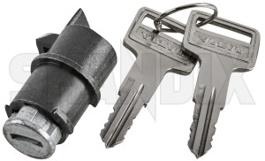 Lock set, Locking system 1202224 (1052866) - Volvo 200 - lock set locking system Genuine 2 glove keys locker with