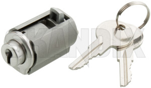 Lock cylinder glove locker 93646 (1052867) - Volvo PV, P210 - lock cylinder glove locker locking cylinder Own-label 2 glove keys locker with