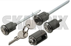 Lock set, Locking system  (1052878) - Volvo PV, P210 - lock set locking system Own-label all doors for glove lid locker trunk